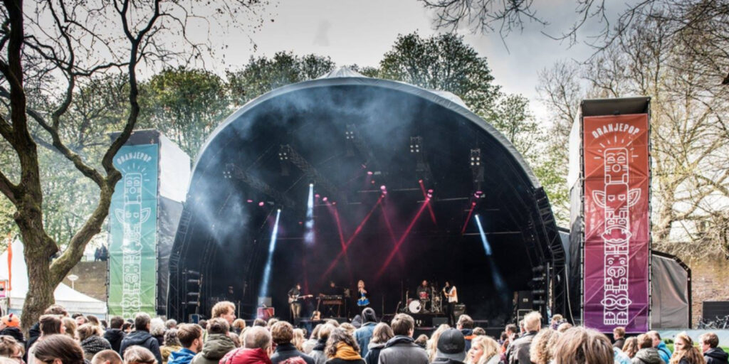 Rond evenementen podium verhuur